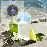 Perfume Dolce & Gabbana Light Blue 100ml - Eau de Toilette Floral e Frutado Mediterrâneo - Jm Grife