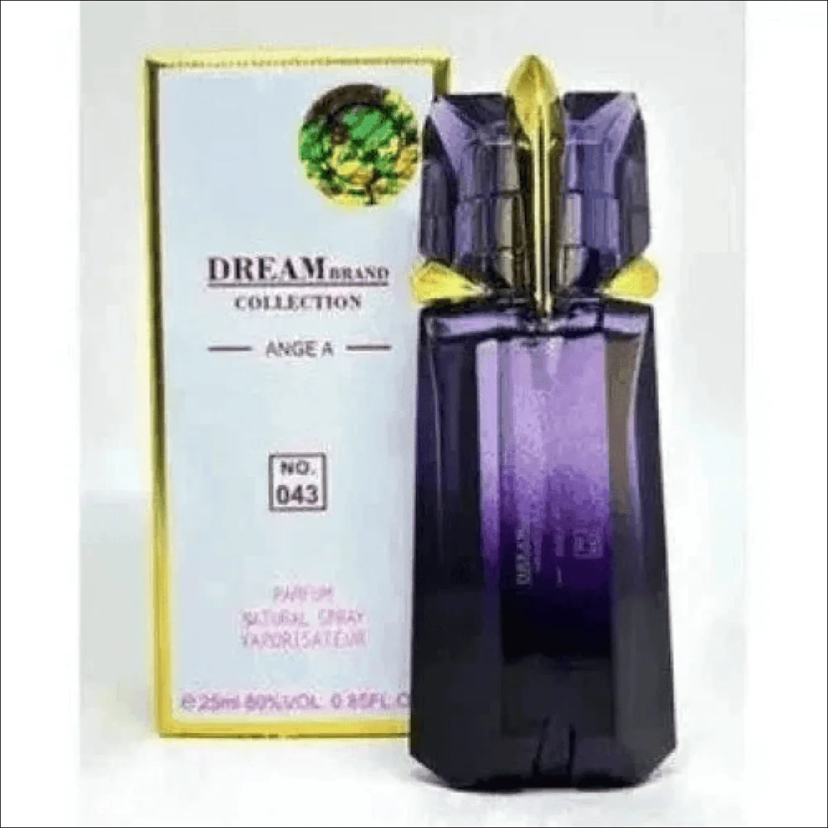 Perfume Dream Brand Collection Ange A 25ml Frasco Roxo Com Aroma Floral e Frutado - Frete Grátis - Jm Grife