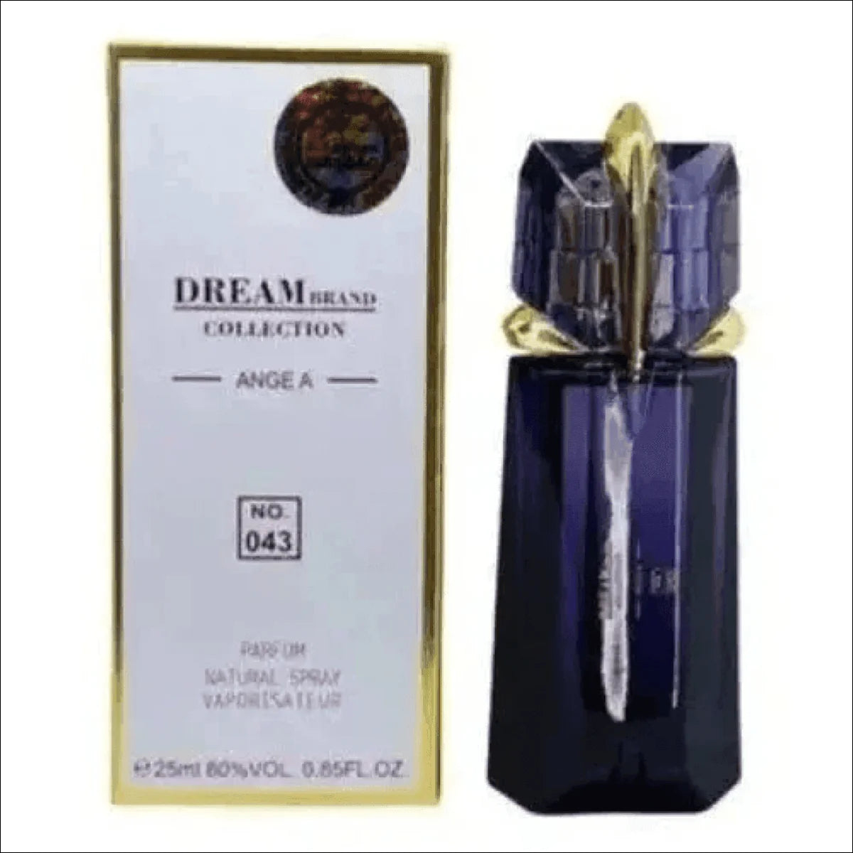 Perfume Dream Brand Collection Ange A 25ml Frasco Roxo Com Aroma Floral e Frutado - Frete Grátis - Jm Grife