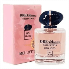 Perfume Dream Brand Frag Nr 188 100ml - Elegância Floral e Frutada em Frasco Rosa - Jm Grife