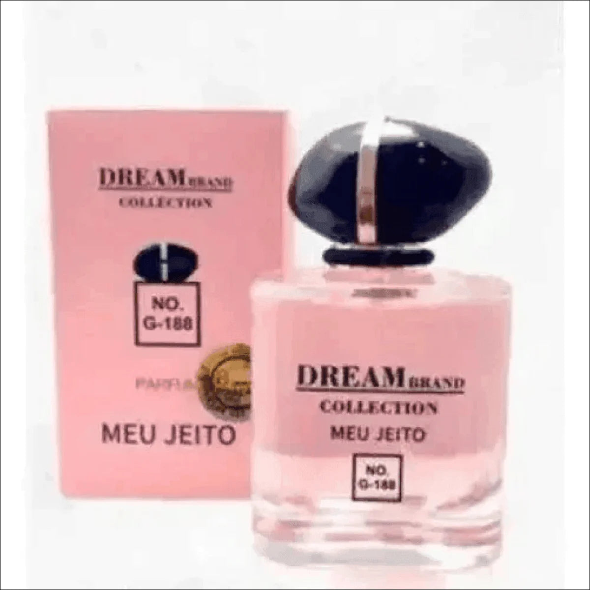 Perfume Dream Brand Frag Nr 188 100ml - Elegância Floral e Frutada em Frasco Rosa - Jm Grife