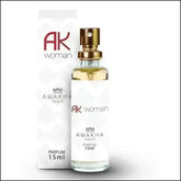 Perfume Feminino Ak Woman 15ml - Amakha Paris, 33% Essência, Fixação de 24 Horas - Jm Grife
