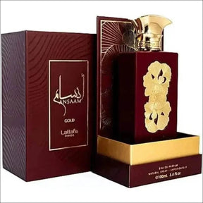 Perfume Feminino Ansaam Gold By Lattafa EDP 100ml - Âmbar Floral com Notas de Jasmim e Baunilha - Jm Grife