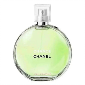 Perfume Feminino Chanel Chance Eau Fraîche 100ml Frasco Verde e Redondo - Jm Grife