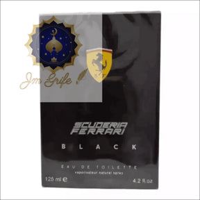 Perfume Ferrari Black 125ml: Fragrância Amadeirada e Cítrica com Fixação Prolongada - Jm Grife