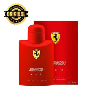 Perfume Ferrari Red Masculino 125ml - Eau de Toilette Sophisticado e Intenso - Jm Grife
