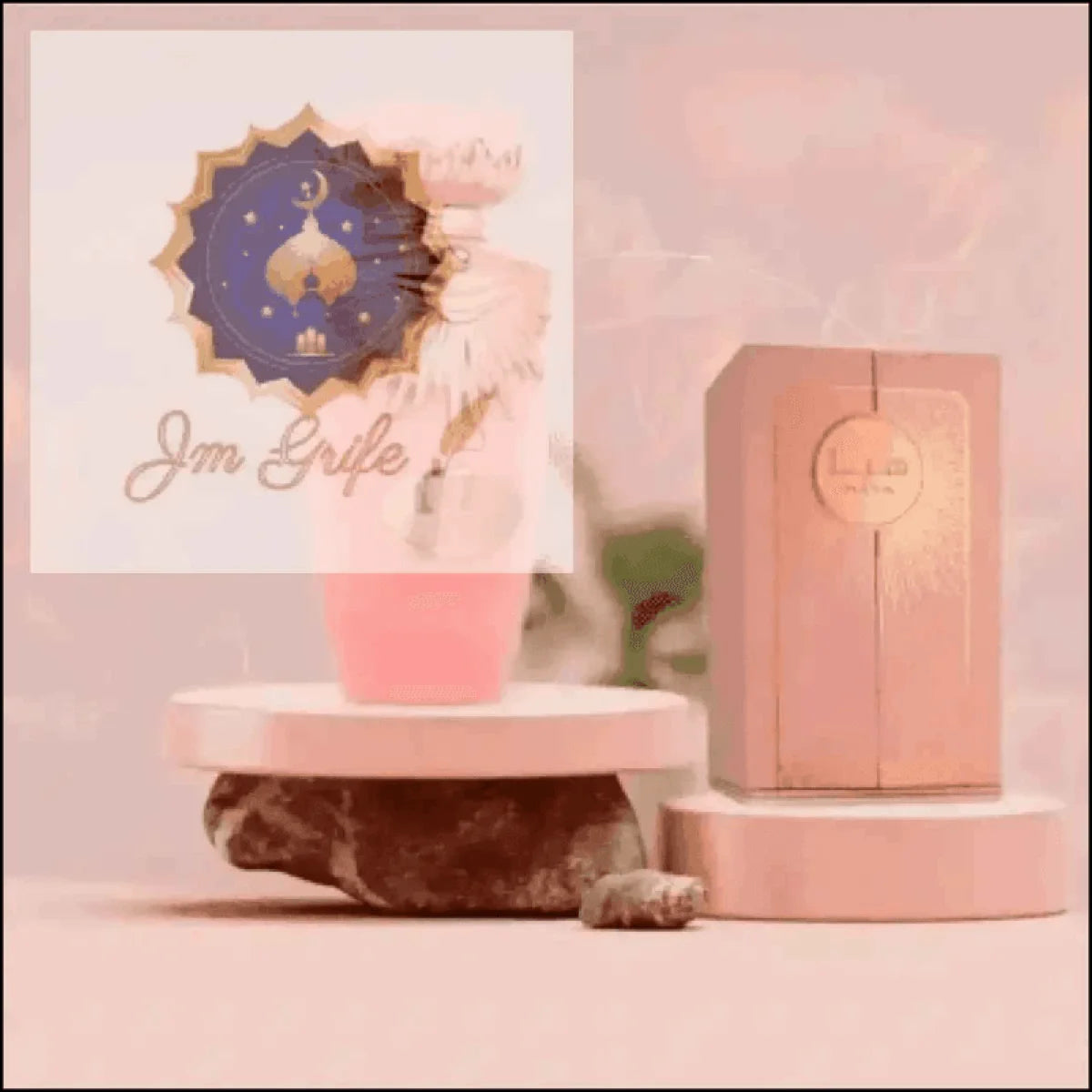 Perfume Haya Lattafa 100ml - Elegância e Sofisticação em Fragrância Floral e Amadeirada - Jm Grife