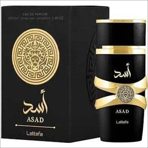 Perfume Lattafa Asad Eau de Parfum Masculino 100ml - Fragrância Duradoura e Elegante - Jm Grife