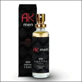 Perfume Masculino Ak Men 15Ml Amakha Paris - Parfum 33% de Essência, Fixação 24H, Nano Tecnologia - Jm Grife