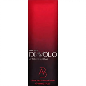 Perfume Masculino Antonio Banderas Diavolo Eau De Toilette 100ml - Aromas Quentes e Provocantes - Jm Grife