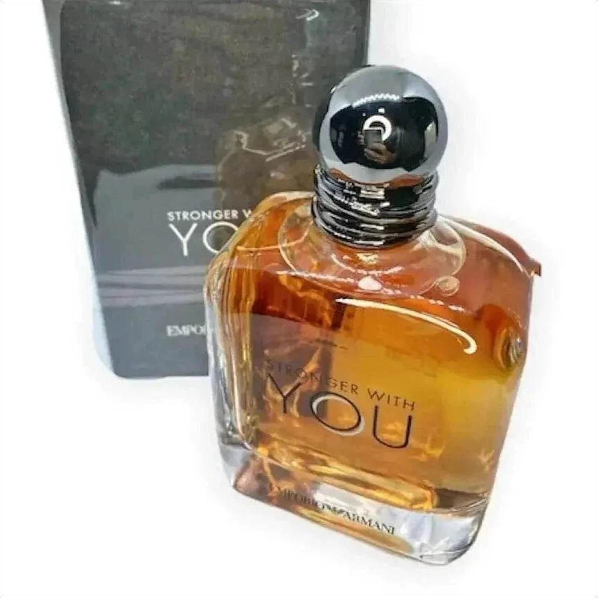Perfume Masculino Armani Stronger With You 100ml - Elegância e Sensualidade Contemporânea - Jm Grife