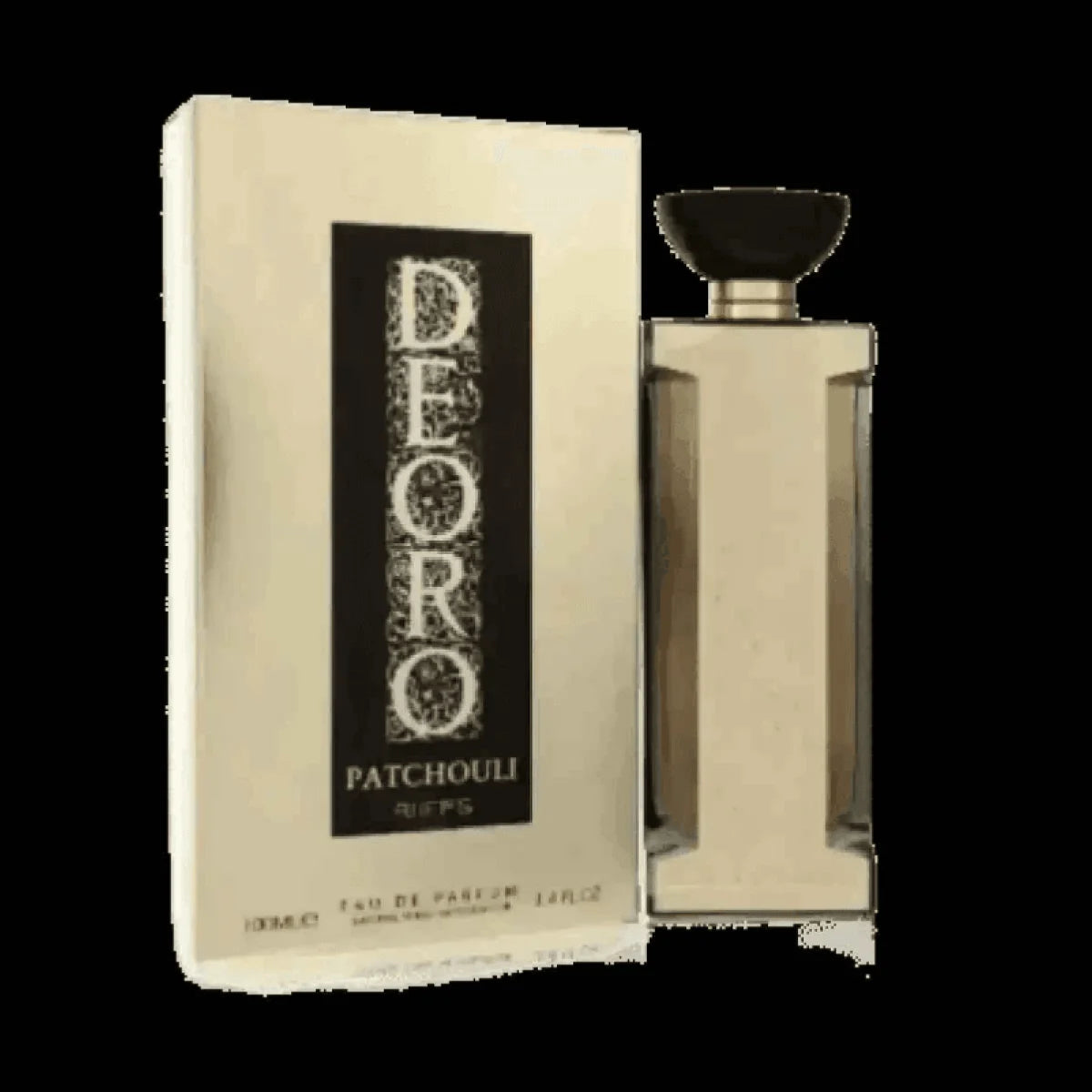 Perfume Masculino Deoro Patchouli Riiffs 100ml - Sofisticado com Notas Amadeiradas e Cítricas - Jm Grife