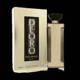 Perfume Masculino Deoro Patchouli Riiffs 100ml - Sofisticado com Notas Amadeiradas e Cítricas - Jm Grife