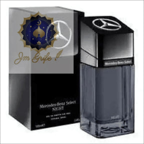Perfume Masculino Mercedes-Benz Select Night EDP 100ml - Amadeirado Oriental, Elegante e Sofisticado - Jm Grife