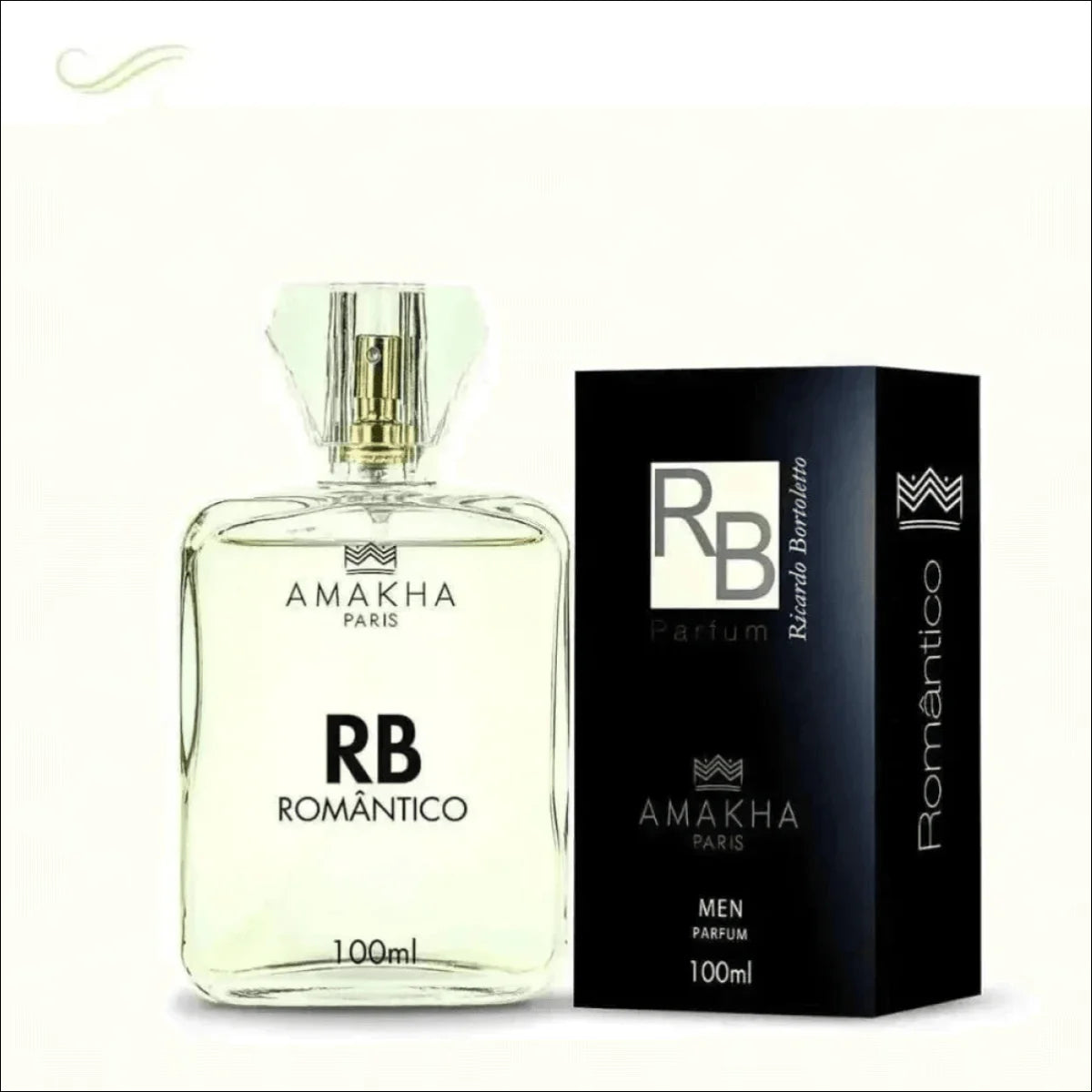 Perfume Masculino RB Amakha Paris 100ml - Fragrância Encantadora para Momentos Inesquecíveis - Jm Grife