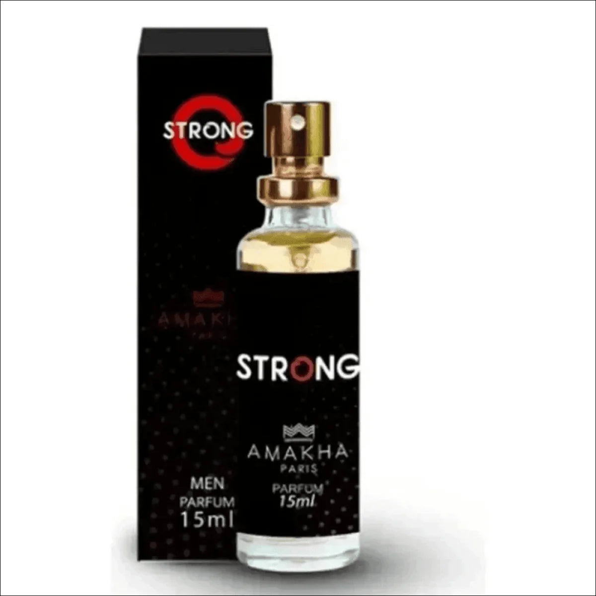 Perfume Masculino Strong Amakha Paris 15ml Para Bolsa Bolso - Jm Grife