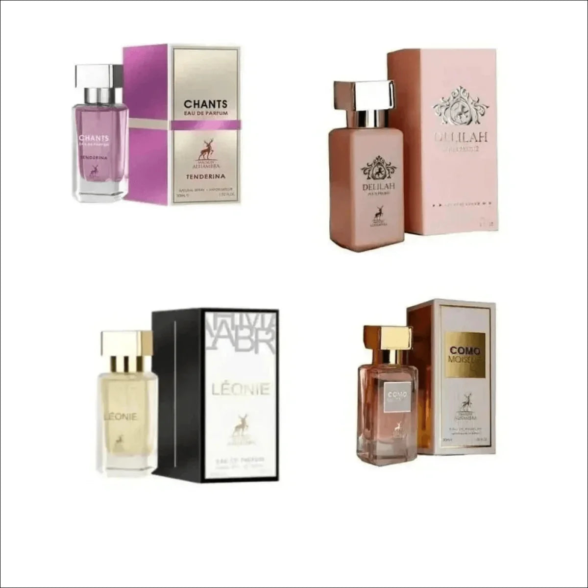 Perfume Miniatura Árabe Maison Alhambra 30ml - Eau de Parfum Original com Selo de Autenticidade - Jm Grife