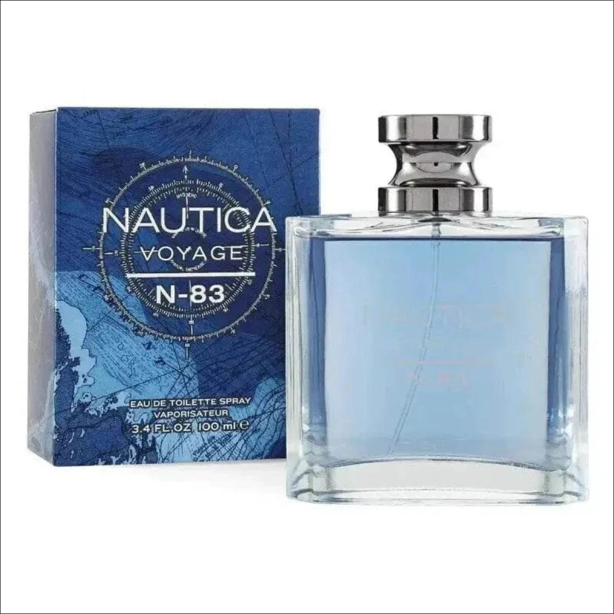 Perfume Nautica Voyage N-83 EDT 100 ml Masculino - Fragrância Refrescante e Aquática - Jm Grife