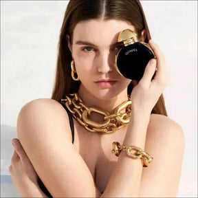 Perfume Olympéa Parfum 80ml Feminino - Floral Verde Âmbar, Original e Lacrado - Jm Grife