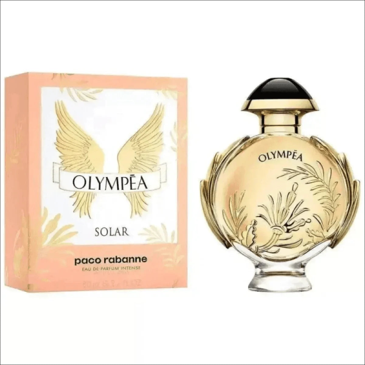 Perfume Olympéa Solar Eau de Parfum Intenso com Fragrância Floral e Design Luxuoso em Ouro - Jm Grife