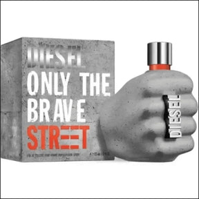 Perfume Diesel Only The Brave Street 125ml - Eau de Toilette com Aroma Fresco e Amadeirado, Fixação Duradoura - Jm Grife