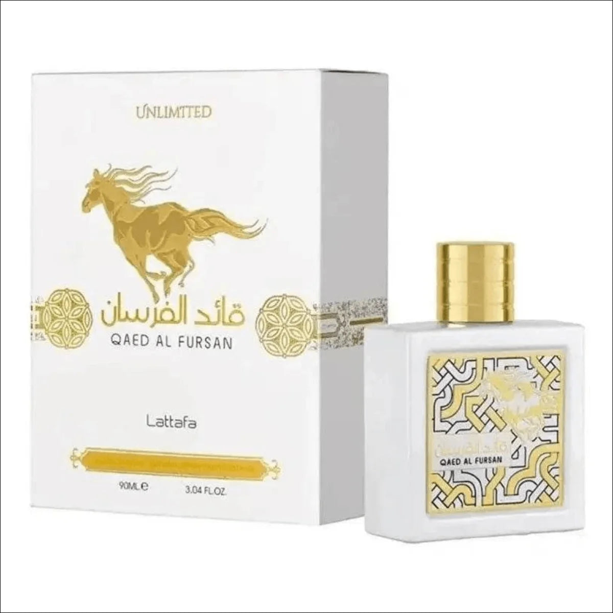Perfume Qaeda Al Fursan 90Ml EDP Unissex - Fragrância Intensa e Duradoura para Inverno - Jm Grife