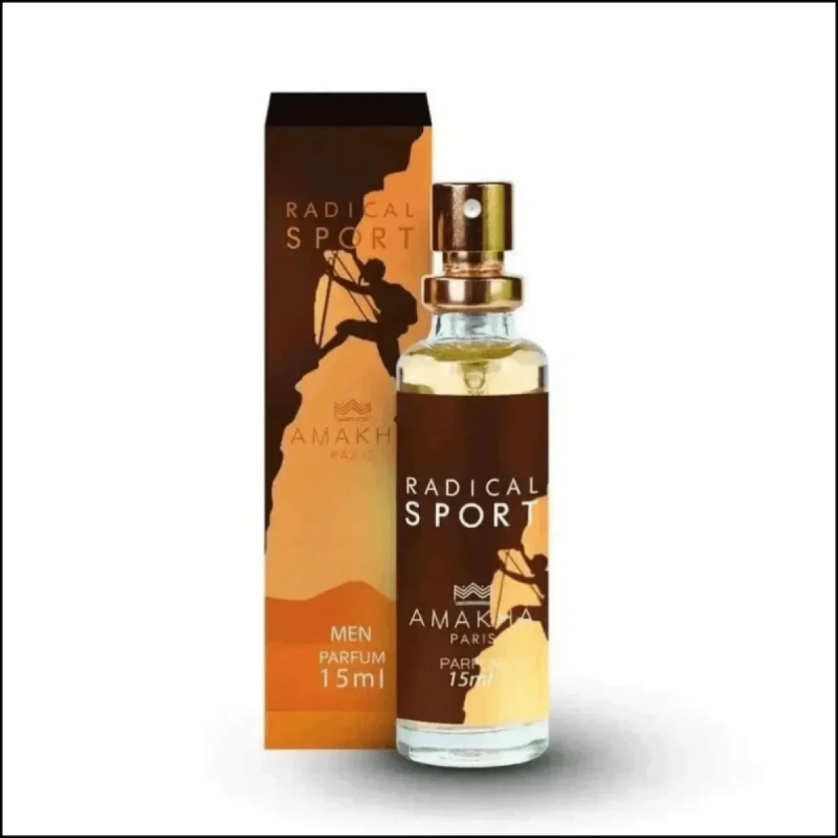 Perfume Masculino Radical Amakha 15ml - O Frescor e Sofisticação para o Homem Esportivo - Jm Grife