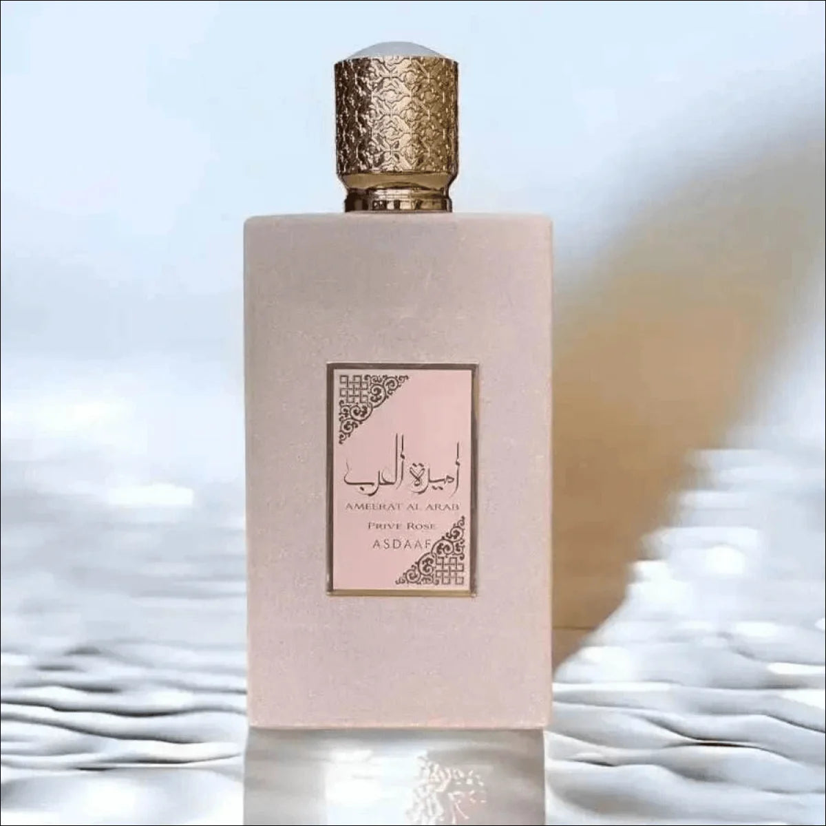 Perfume Rosa Asdaaf Ameerat Al Arab em Frasco e Caixa Exclusivos - Jm Grife