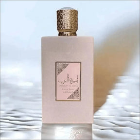 Perfume Rosa Asdaaf Ameerat Al Arab em Frasco e Caixa Exclusivos - Jm Grife