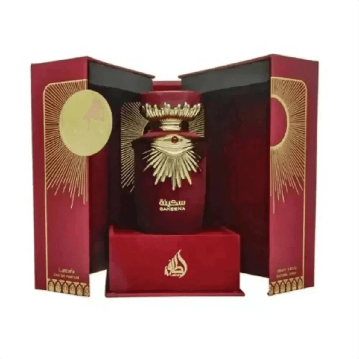 Perfume Sakeena Lattafa 100ml - Eau de Parfum Feminino  അഭിനന്ദനങ്ങള്! - Jm Grife