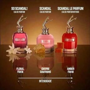 Perfume So Scandal! JPG Eau de Parfum Feminino 80ml - Floral Ousado e Sofisticado de Jean Paul Gaultier - Jm Grife