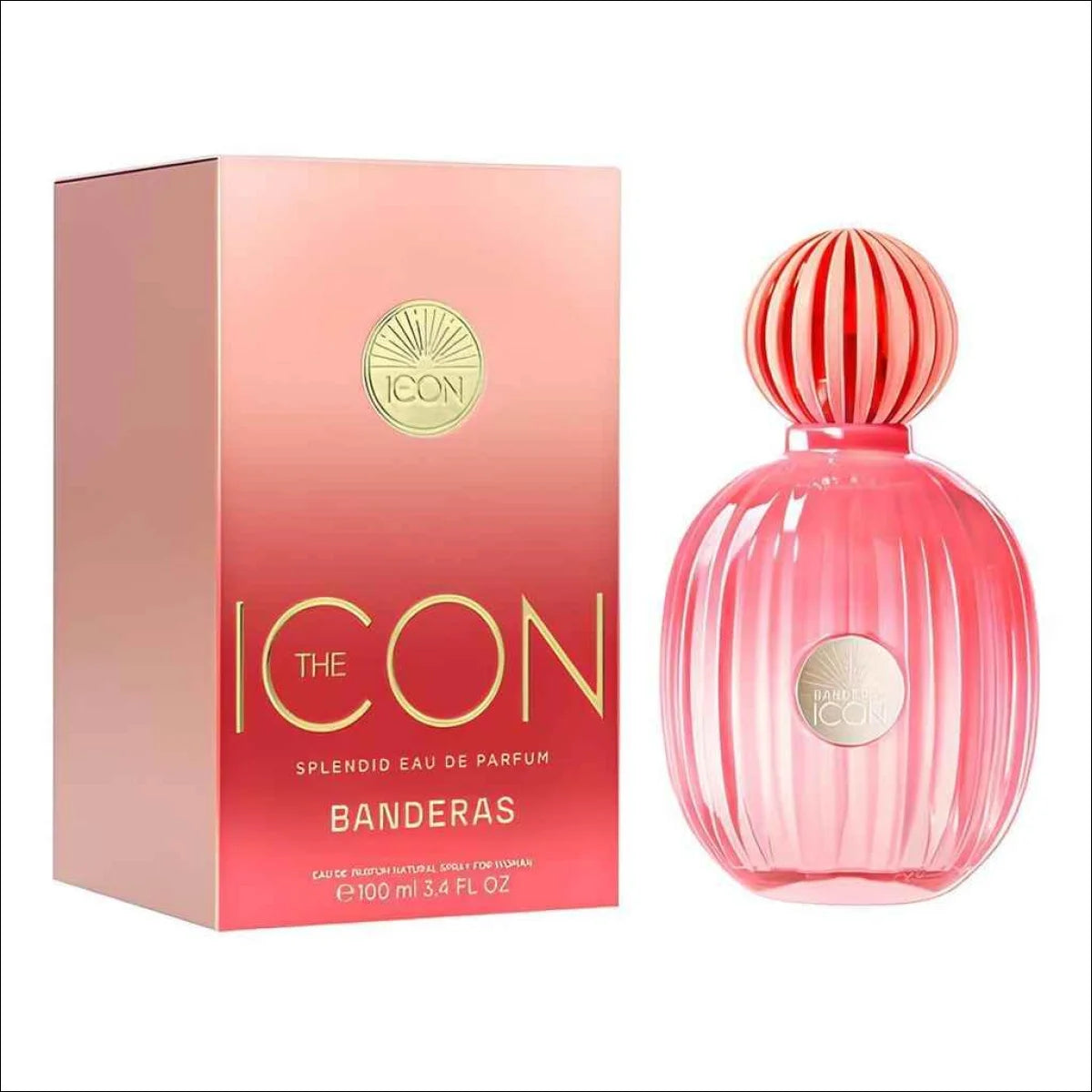Perfume The Icon feminino Antonio Banderas  Eau de Parfum 100ml - Jm Grife