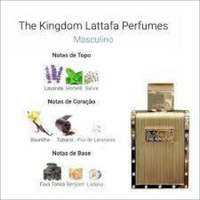 Perfume The Kingdom Masculino Lattafa Eau de Parfum 100ml - Jm Grife