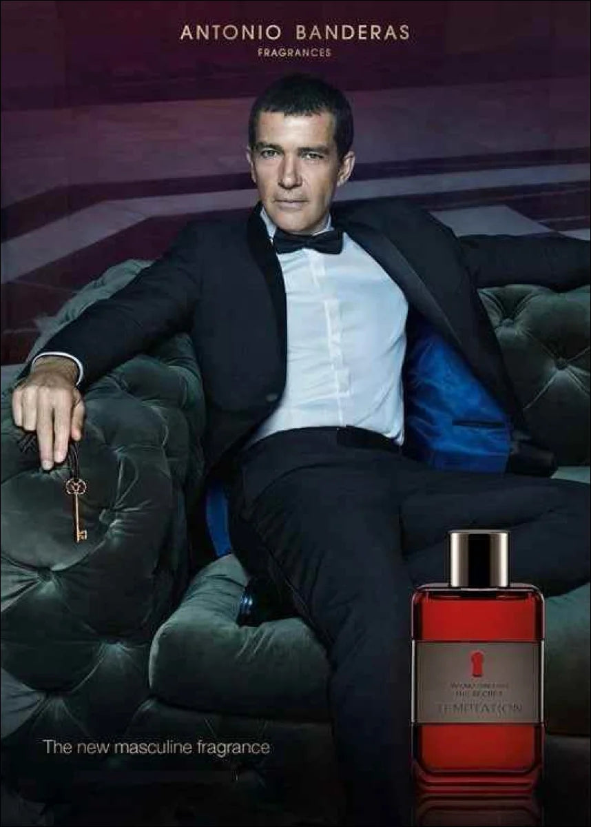 Perfume The Secret Temptation Men 100 Ml - Antonio Banderas - Jm Grife