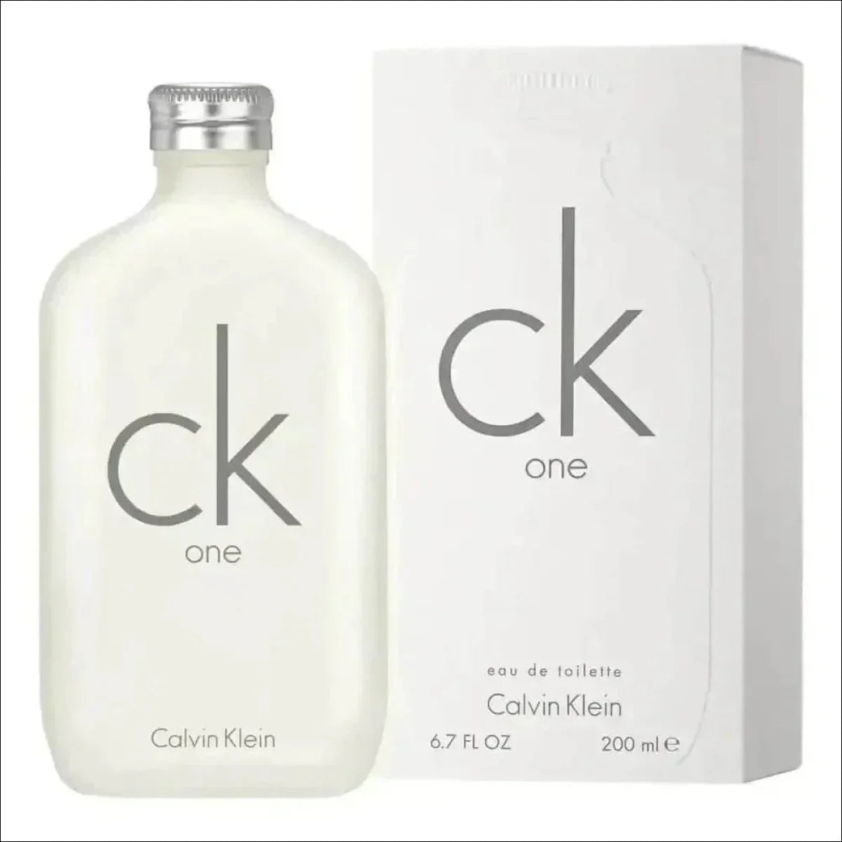Perfume Unissex Ck One Calvin Klein Eau De Toilette 200ml - Jm Grife
