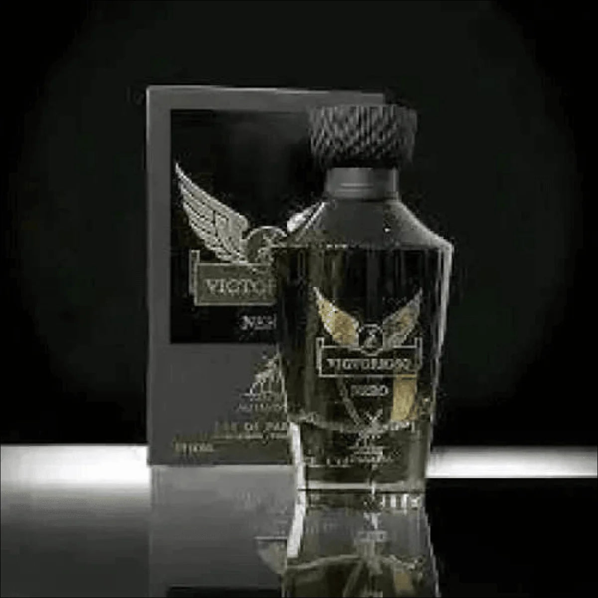 Perfume Victorioso Nero Masculino em Frasco de Vidro Preto - Jm Grife
