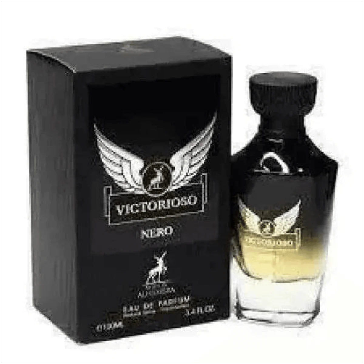 Perfume Victorioso Nero Masculino em Frasco de Vidro Preto - Jm Grife