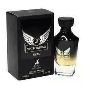 Perfume Victorioso Nero Masculino em Frasco de Vidro Preto - Jm Grife