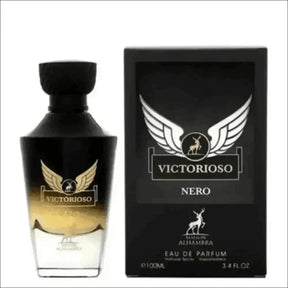 Perfume Victorioso Nero Masculino em Frasco de Vidro Preto - Jm Grife