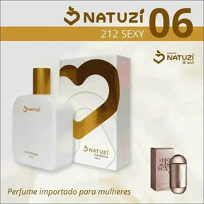 PERFUME VIDRO NATUZÍ 100ML - 06 - REF 212 SEXY - Jm Grife