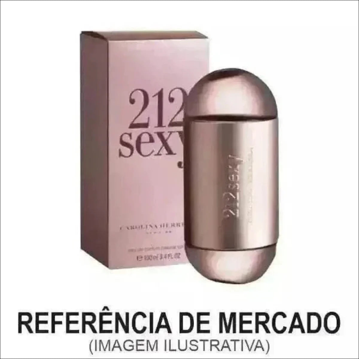 PERFUME VIDRO NATUZÍ 100ML - 06 - REF 212 SEXY - Jm Grife