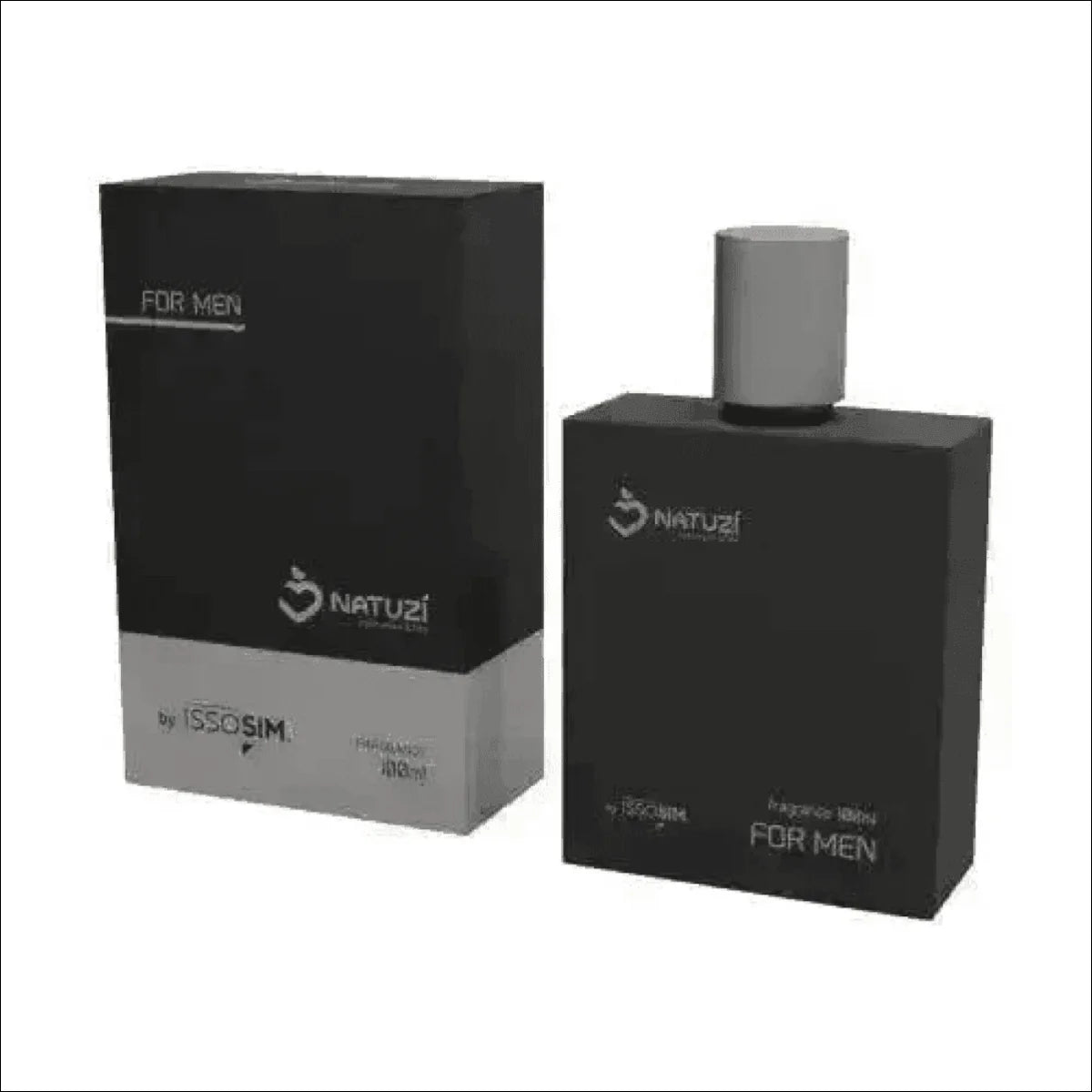 Perfume Vidro Natuzí 100ml - 33 Ref Silver Scent, Fragrância Elegante e Persistente - Jm Grife