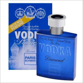 Perfume Vodka Diamond Masculino - Elegância e Presença Marcante - Paris Elysees - Jm Grife