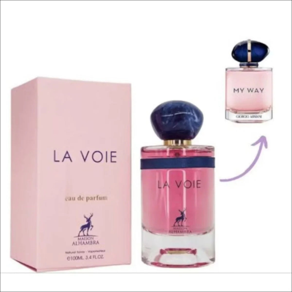 Perfumes árabes zimaya,Afnan,Maison Alhambra lattafa Eau de parfum 100 ml - original lacrado - Jm Grife