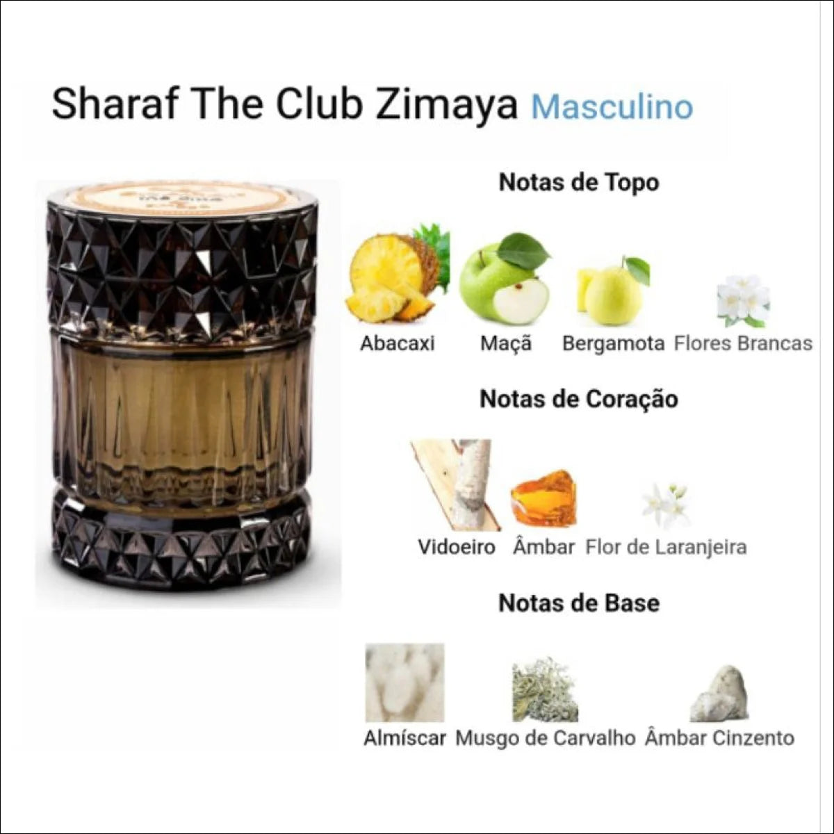 Perfumes árabes zimaya,Afnan,Maison Alhambra lattafa Eau de parfum 100 ml - original lacrado - Jm Grife