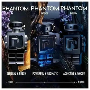 Phantom Intense Rabanne Eau de Parfum - LACRADO & C/SELO - Jm Grife