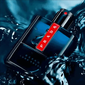 Prada Luna Rossa Ocean 100 ML - Eau de Toilette Masculino Fresca e Sofisticada - Jm Grife