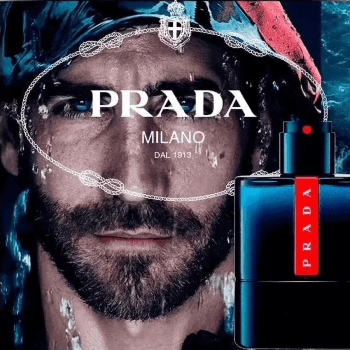 Prada Luna Rossa Ocean 100 ML - Eau de Toilette Masculino Fresca e Sofisticada - Jm Grife