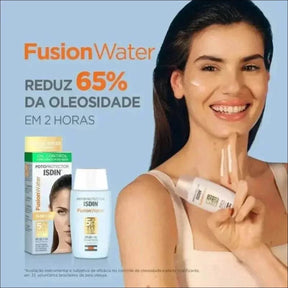 Protetor Solar Facial Isdin Fusion Water Fps 60 Sem Cor 50ml - Jm Grife