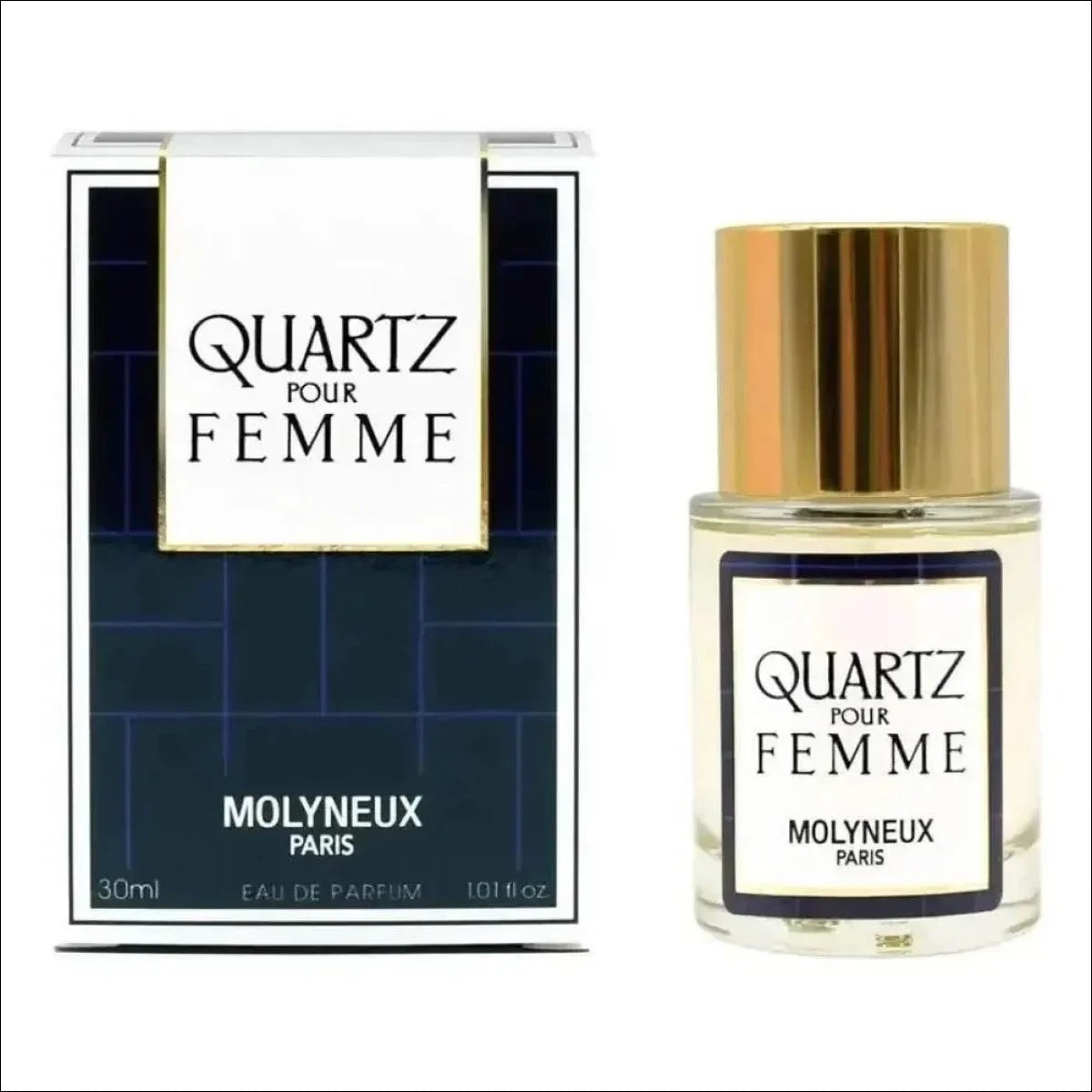 Quartz Pour Femme Eau De Parfum 30ml Feminino + Amostra - Jm Grife